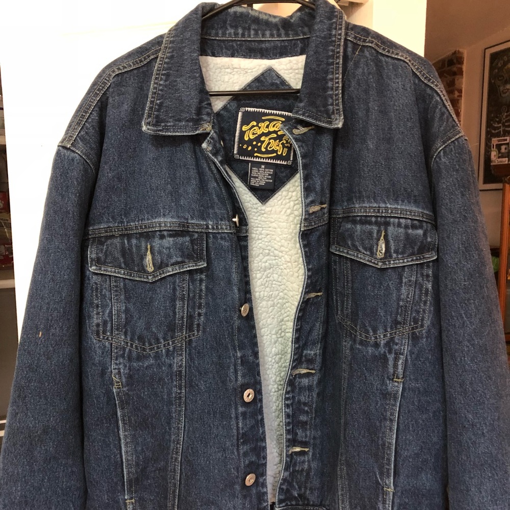 Jean jacket - sheeps lining